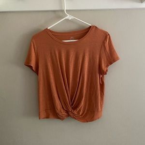 Orange Aerie Short sleeve